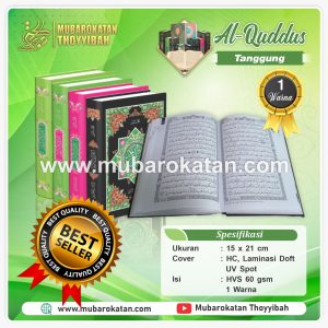 AL- QUR’AN AL QUDDUS TANGGUNG HVS 1 WARNA THORIQOH BACA TULIS & MENGHAFAL AL QURAN