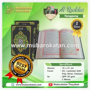 AL- QUR’AN AL QUDDUS TANGGUNG QPP 2 WARNA ROSM UTSMANI