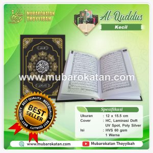 AL- QUR’AN AL QUDDUS KECIL HVS ROSM USTMANI AYAT POJOK